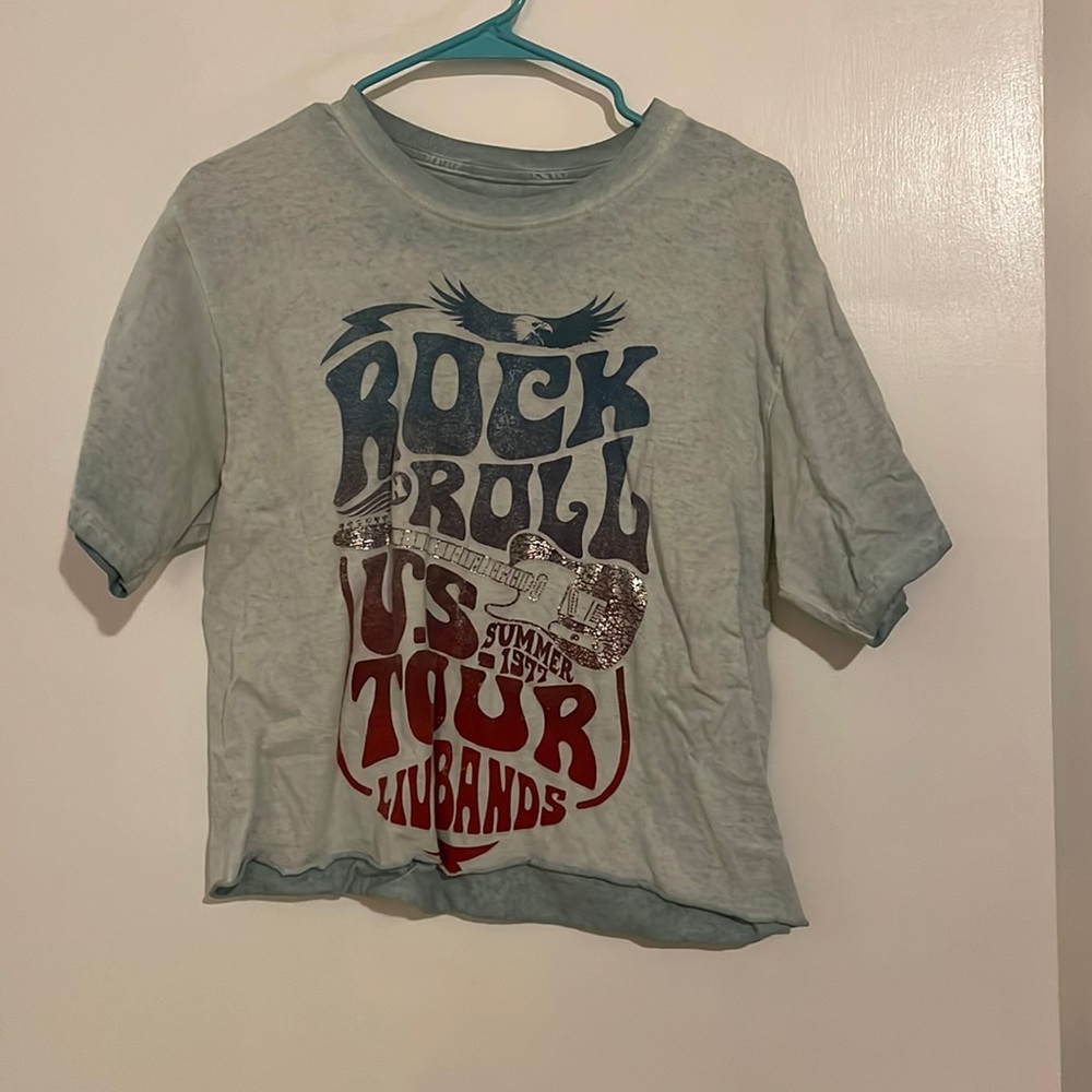 Cropped T shirt